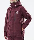 Montec Fawk W 2021 Kurtka Snowboardowa Kobiety Burgundy, Zdjęcie 9 z 11