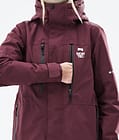 Montec Fawk W 2021 Kurtka Snowboardowa Kobiety Burgundy, Zdjęcie 10 z 11