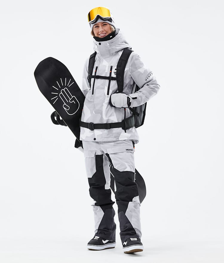 Montec Fawk W 2021 Kurtka Snowboardowa Kobiety Snow Camo, Zdjęcie 3 z 11