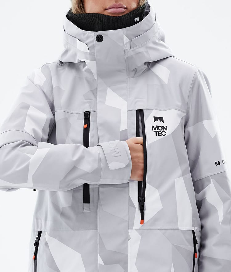 Montec Fawk W 2021 Kurtka Snowboardowa Kobiety Snow Camo, Zdjęcie 10 z 11