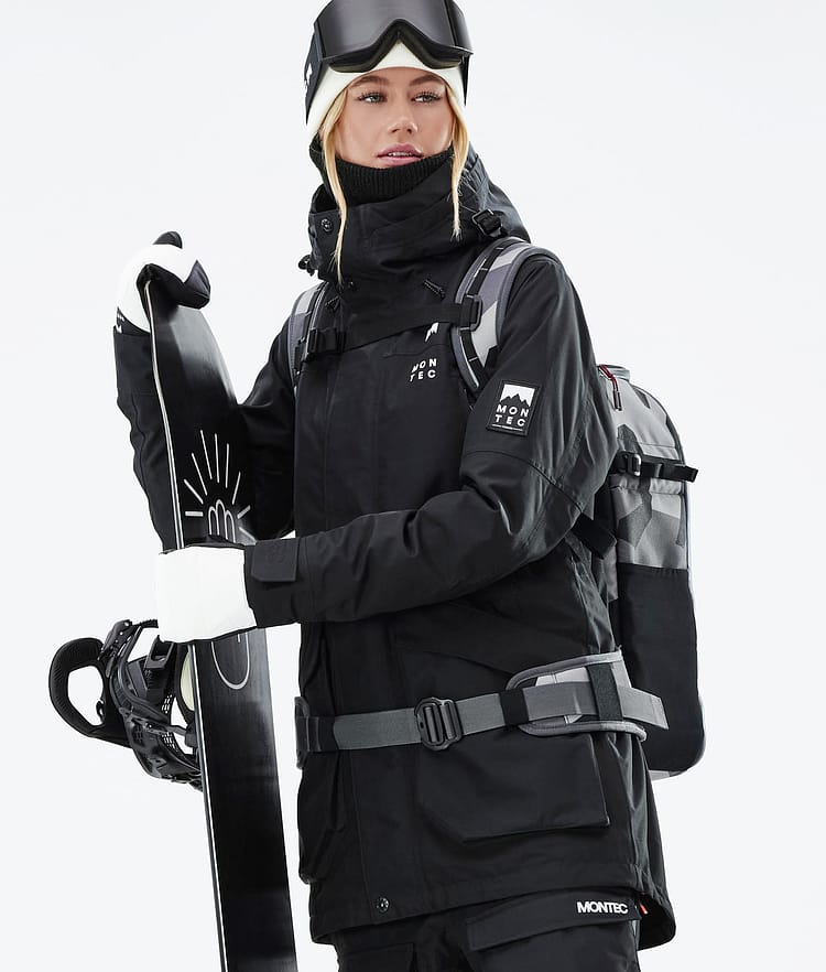 Montec Virago W 2021 Kurtka Snowboardowa Kobiety Black, Zdjęcie 2 z 11