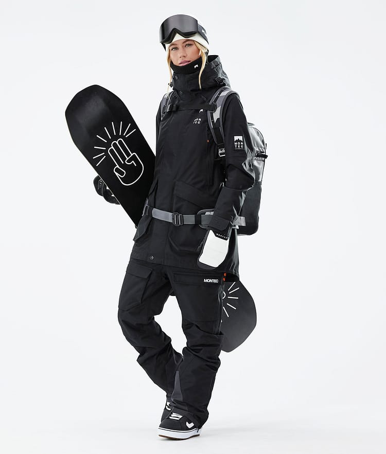 Montec Virago W 2021 Kurtka Snowboardowa Kobiety Black, Zdjęcie 4 z 11