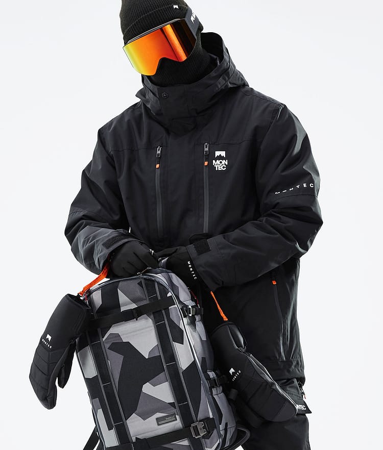 Montec Fawk 2021 Bunda na Snowboard Pánské Black, Obrázek 2 z 12