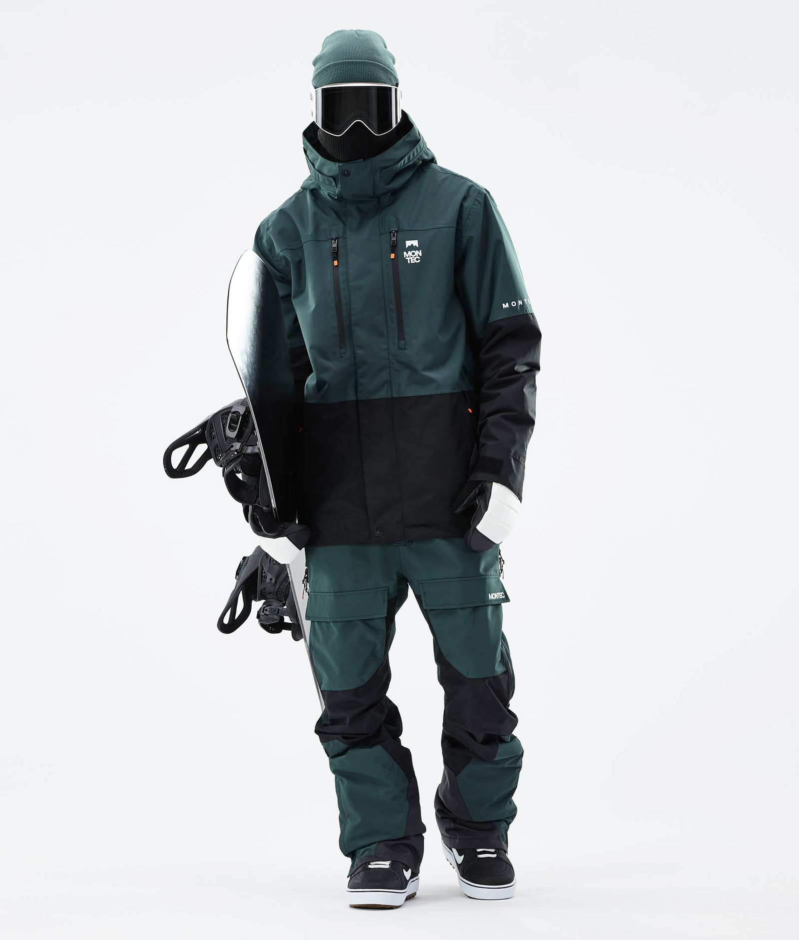 Montec Fawk 2021 Kurtka Snowboardowa Mężczyźni Dark Atlantic/Black, Zdjęcie 5 z 12