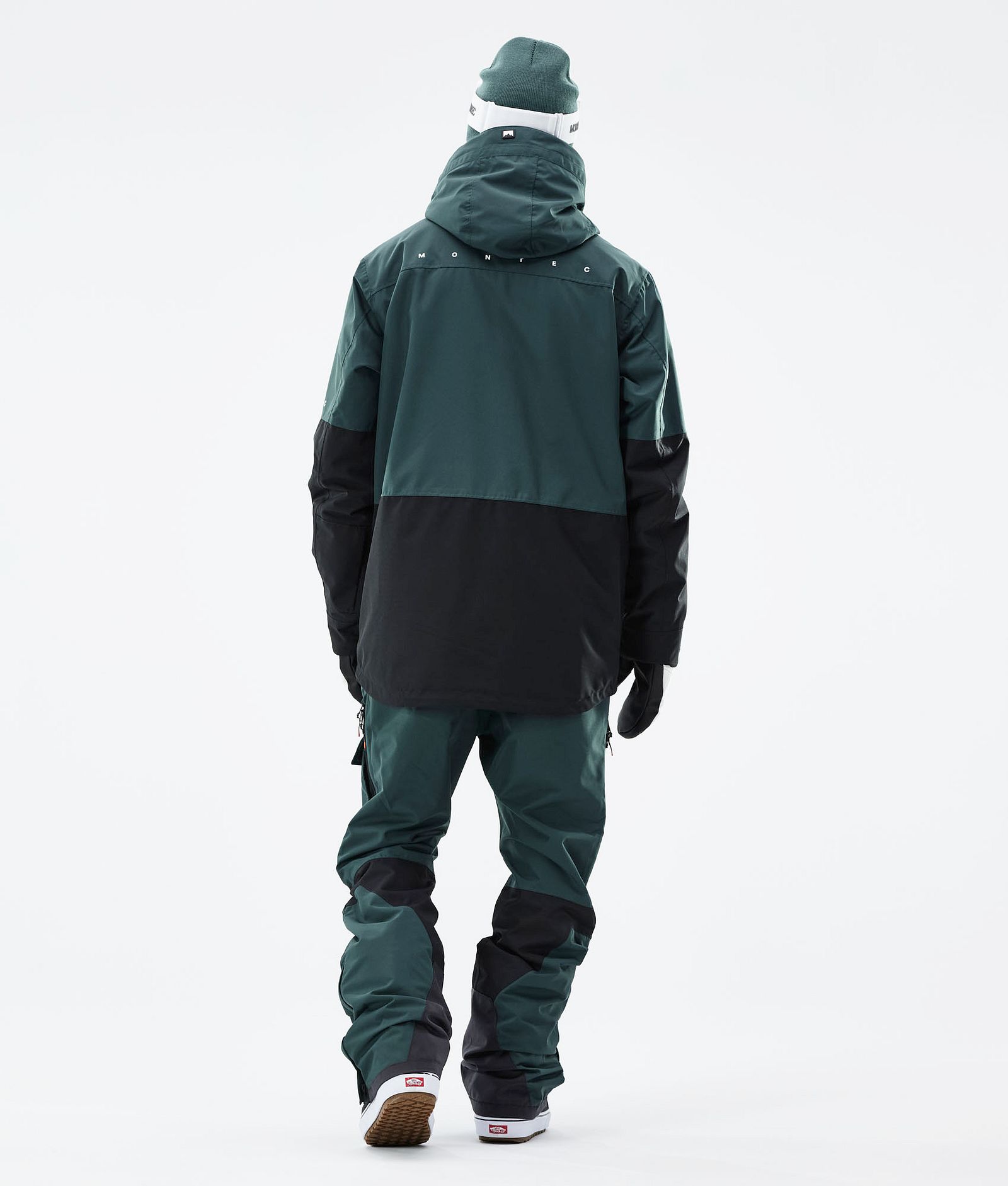 Montec Fawk 2021 Kurtka Snowboardowa Mężczyźni Dark Atlantic/Black, Zdjęcie 7 z 12