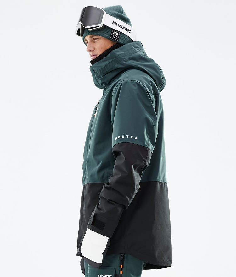 Montec Fawk 2021 Kurtka Snowboardowa Mężczyźni Dark Atlantic/Black, Zdjęcie 8 z 12