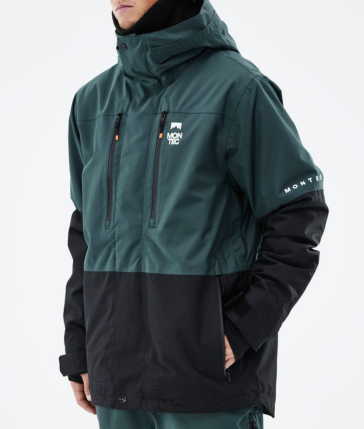 Montec Fawk 2021 Kurtka Snowboardowa Mężczyźni Dark Atlantic/Black, Zdjęcie 10 z 12