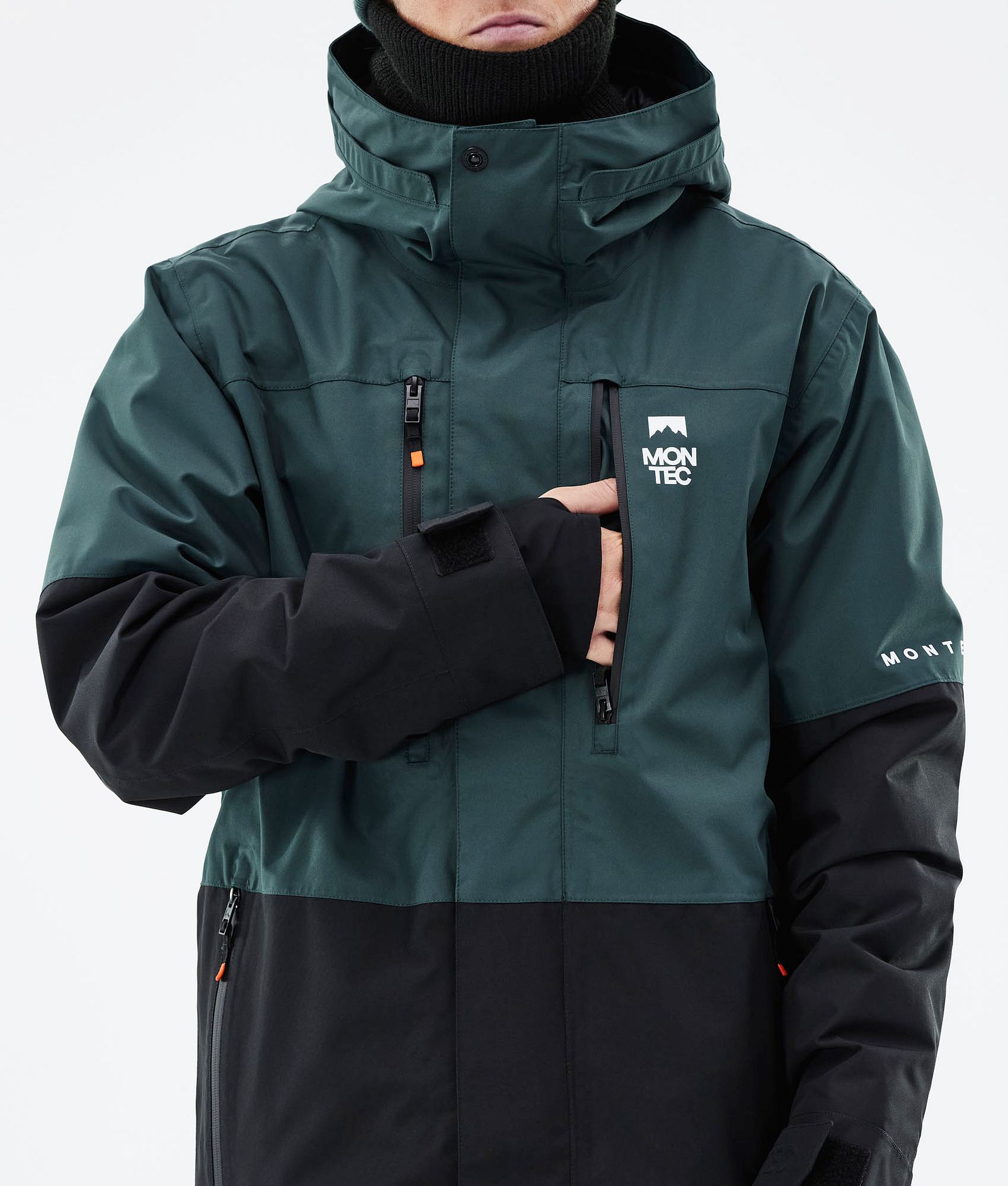 Montec Fawk 2021 Kurtka Snowboardowa Mężczyźni Dark Atlantic/Black, Zdjęcie 11 z 12