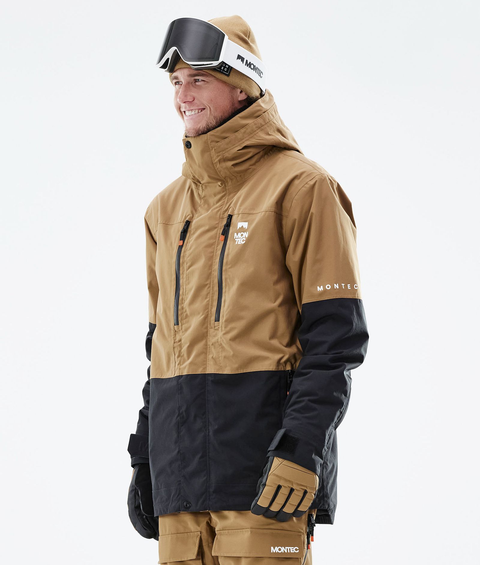 Montec Fawk 2021 Bunda na Snowboard Pánské Gold/Black, Obrázek 1 z 12