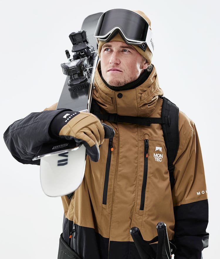 Montec Fawk 21 Kurtka Narciarska Mężczyźni Gold/Black, Zdjęcie 3 z 12