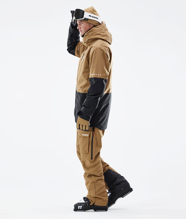 Montec Fawk 21 Kurtka Narciarska Mężczyźni Gold/Black, Zdjęcie 6 z 12