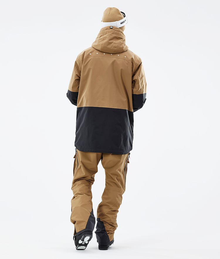 Montec Fawk 21 Kurtka Narciarska Mężczyźni Gold/Black, Zdjęcie 7 z 12