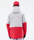 Montec Fawk 2021 Bunda na Snowboard Pánské Light Grey/Red, Obrázek 8 z 11