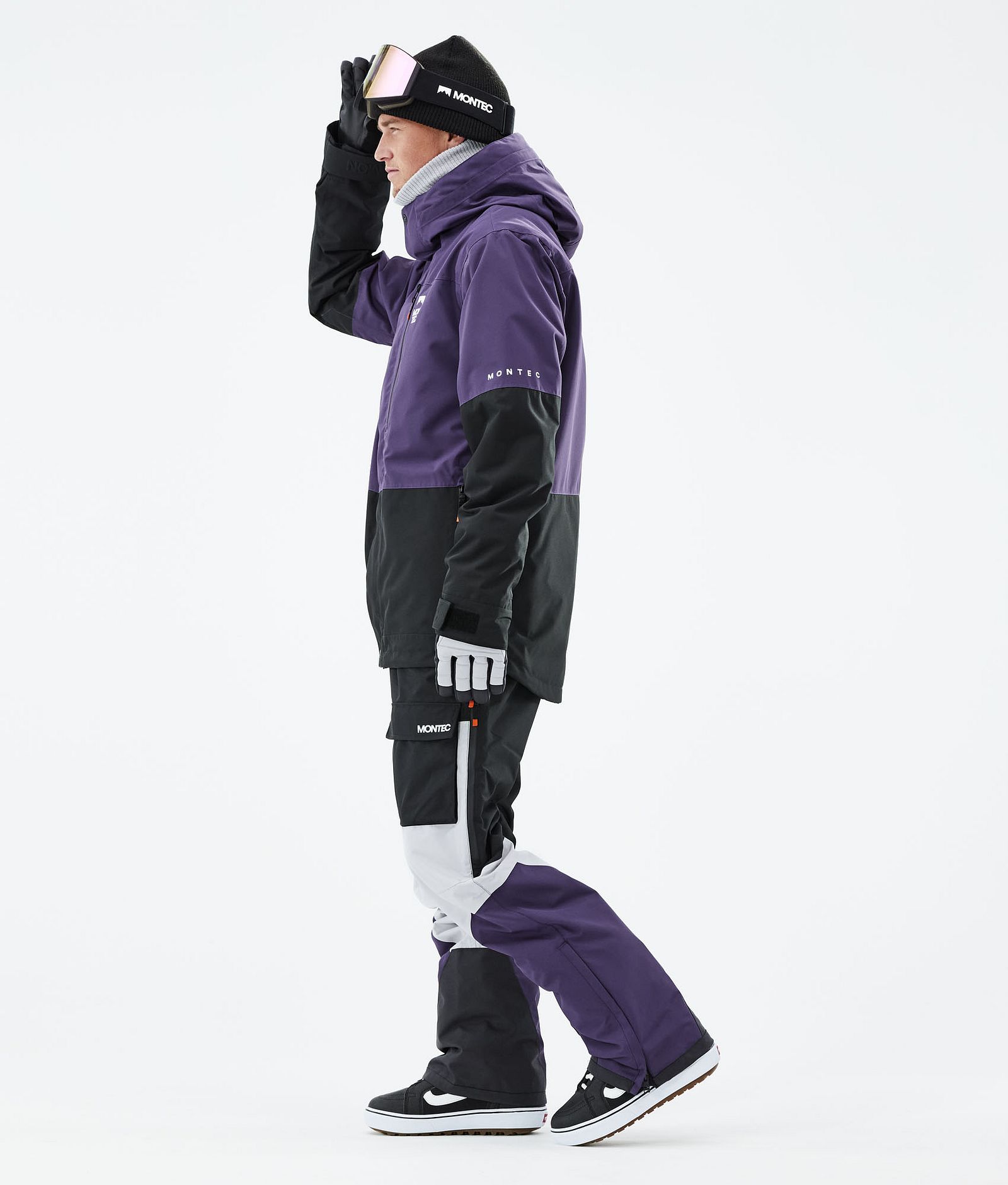 Montec Fawk 2021 Kurtka Snowboardowa Mężczyźni Purple/Black, Zdjęcie 6 z 12