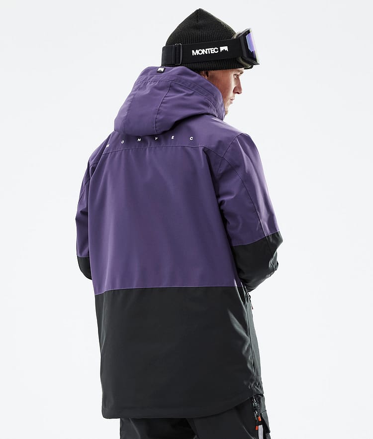 Montec Fawk 2021 Kurtka Snowboardowa Mężczyźni Purple/Black, Zdjęcie 9 z 12