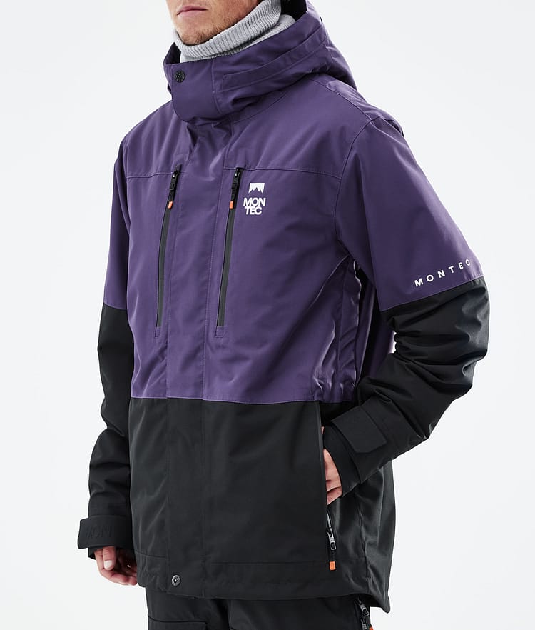 Montec Fawk 2021 Kurtka Snowboardowa Mężczyźni Purple/Black, Zdjęcie 10 z 12