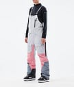Montec Fawk W 21 Pantalones Snowboard Mujer Light Grey/Pink/Light Pearl