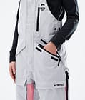 Montec Fawk W 2021 Spodnie Snowboardowe Kobiety Light Grey/Pink/Light Pearl, Zdjęcie 4 z 6