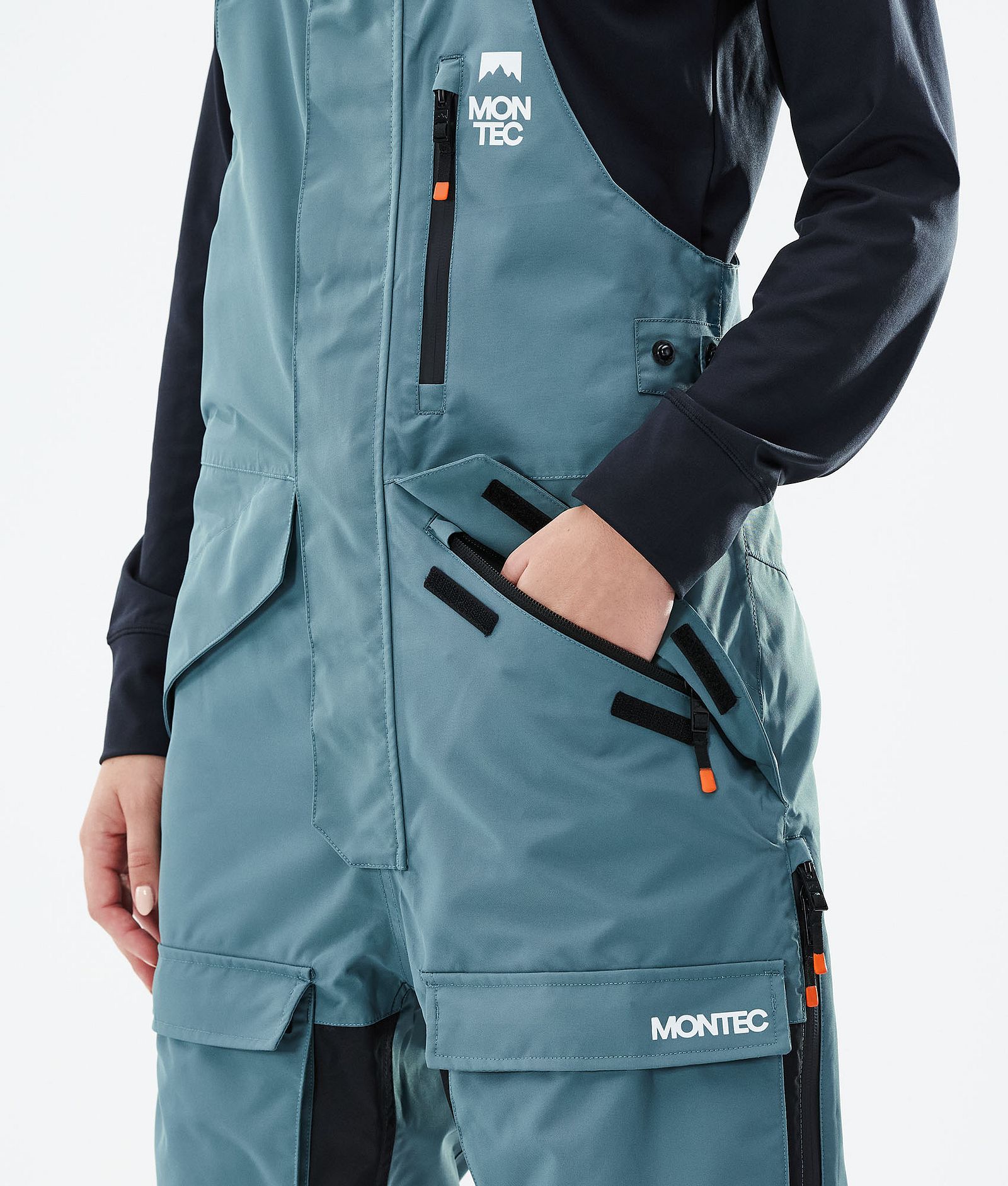 Montec Fawk W 2021 Kalhoty na Snowboard Dámské Atlantic/Black, Obrázek 4 z 6