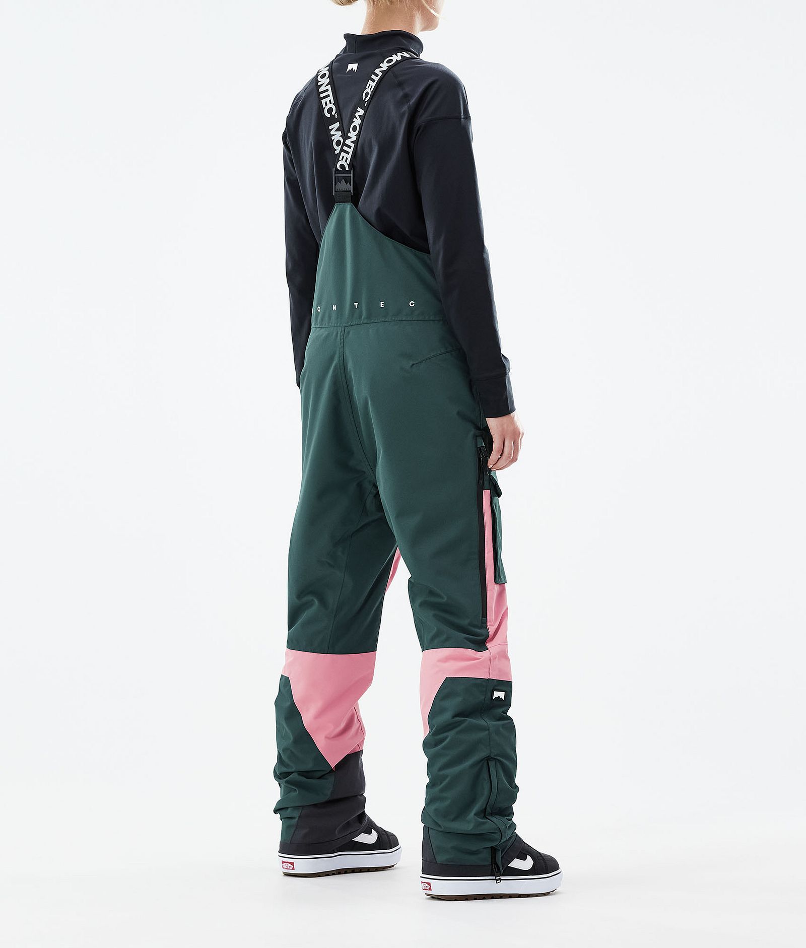 Montec Fawk W 2021 Kalhoty na Snowboard Dámské Dark Atlantic/Pink, Obrázek 3 z 6