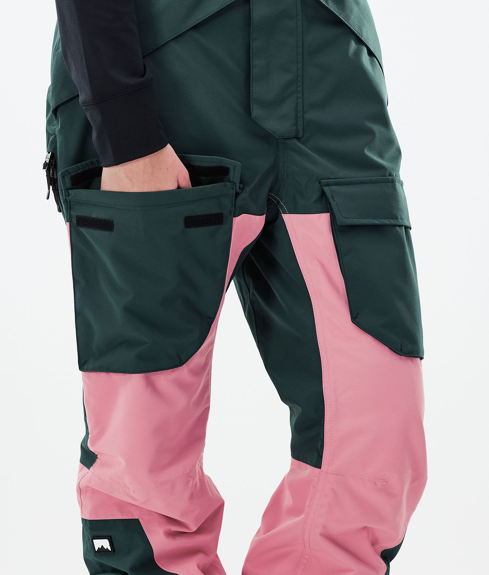 Montec Fawk W 2021 Kalhoty na Snowboard Dámské Dark Atlantic/Pink, Obrázek 6 z 6