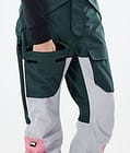 Montec Fawk W 2021 Pantalones Snowboard Mujer Dark Atlantic/Light Grey/Pink, Imagen 6 de 6