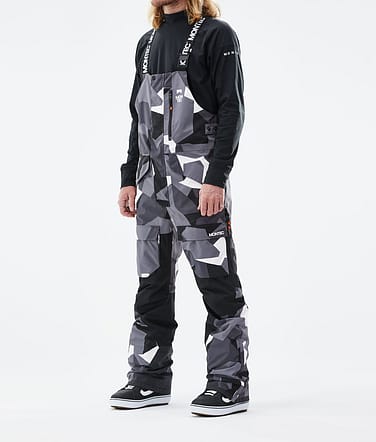 Montec Fawk 2021 Kalhoty na Snowboard Pánské Arctic Camo/Black