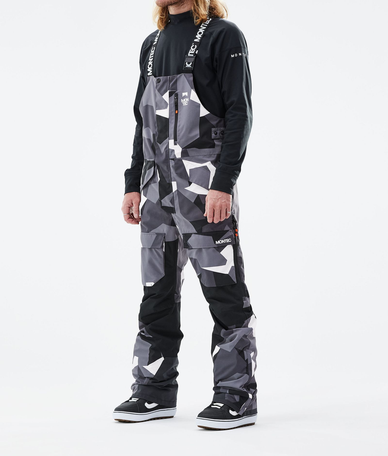 Montec Fawk 2021 Kalhoty na Snowboard Pánské Arctic Camo/Black, Obrázek 1 z 6