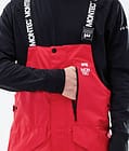 Montec Fawk 2021 Kalhoty na Snowboard Pánské Red/Black, Obrázek 5 z 6