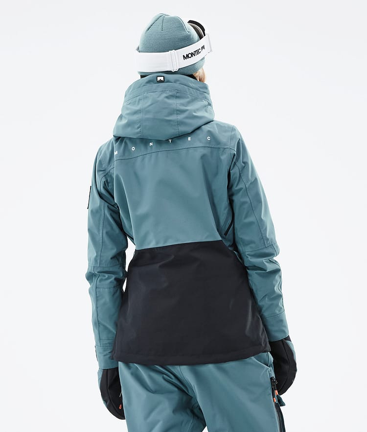 Montec Moss W 2021 Bunda na Snowboard Dámské Atlantic/Black, Obrázek 9 z 12