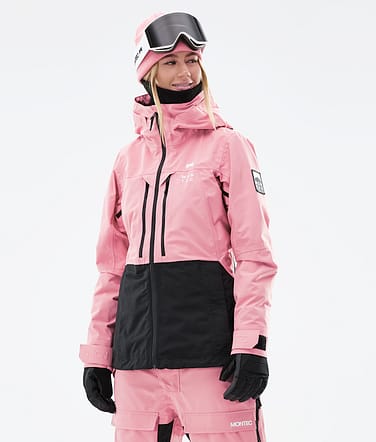 Montec Moss W 2021 Kurtka Snowboardowa Kobiety Pink/Black