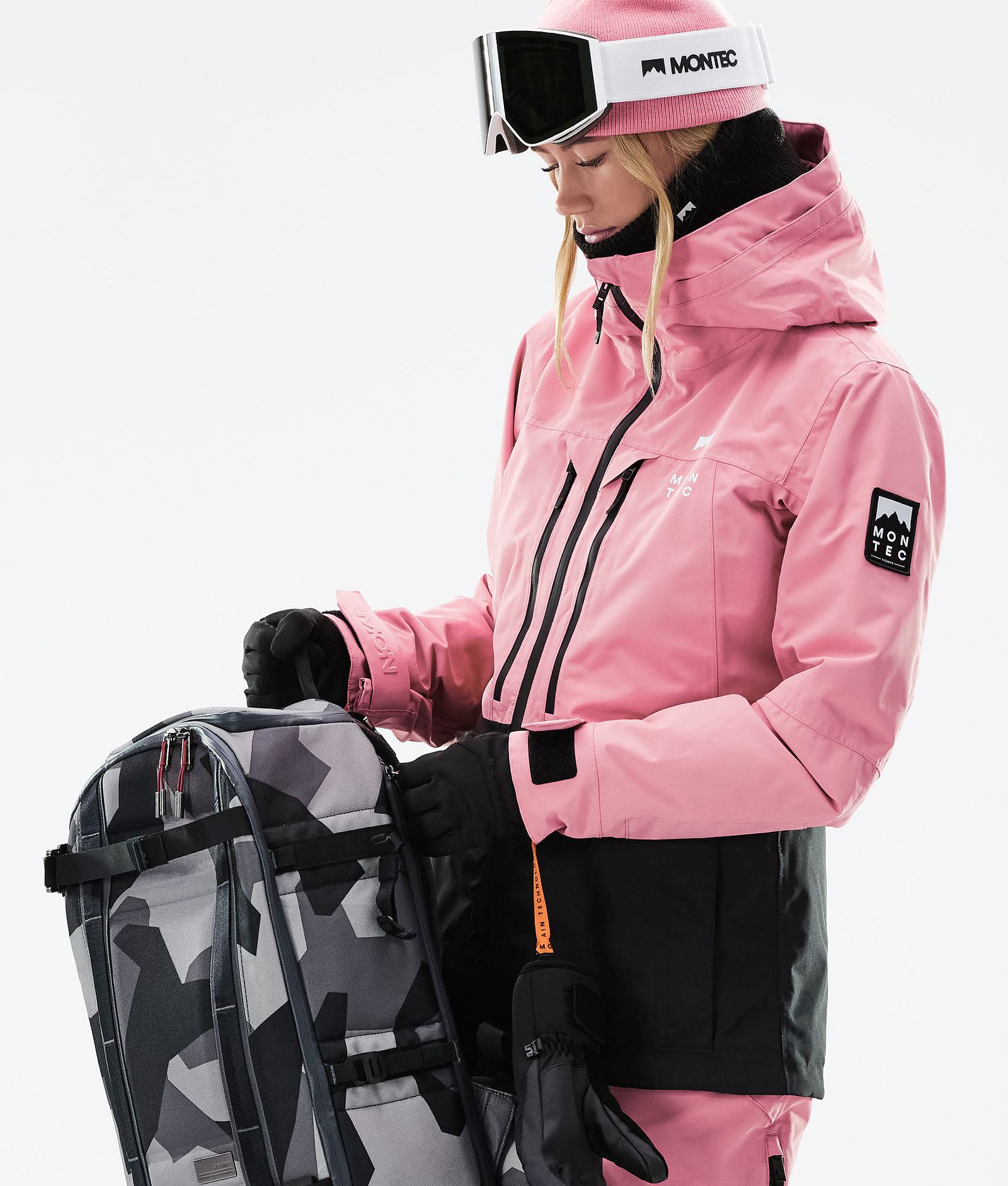 Montec Moss W 2021 Kurtka Snowboardowa Kobiety Pink/Black, Zdjęcie 2 z 12