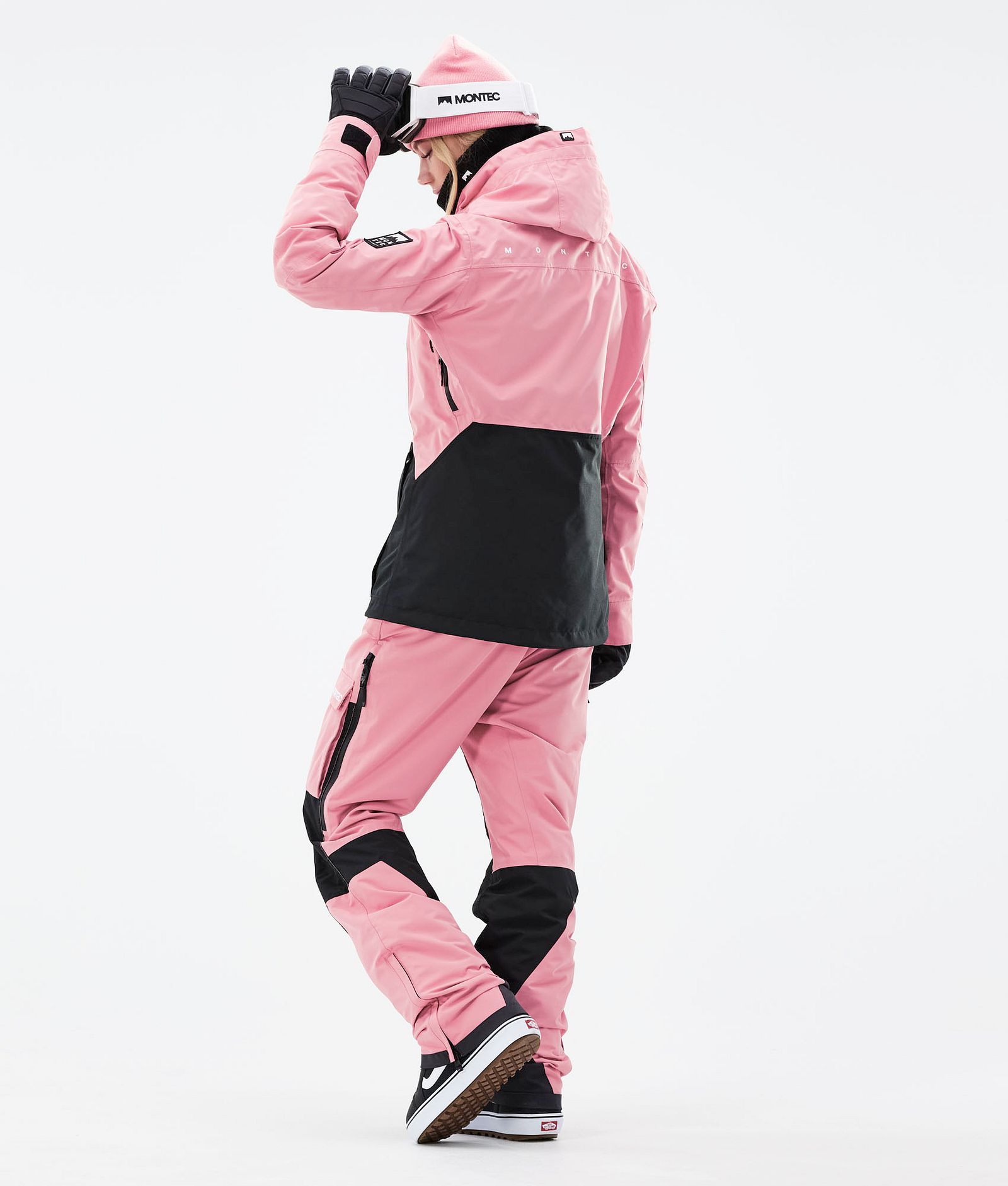 Montec Moss W 2021 Kurtka Snowboardowa Kobiety Pink/Black, Zdjęcie 7 z 12