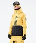 Montec Moss W 2021 Kurtka Snowboardowa Kobiety Yellow/Black, Zdjęcie 2 z 12