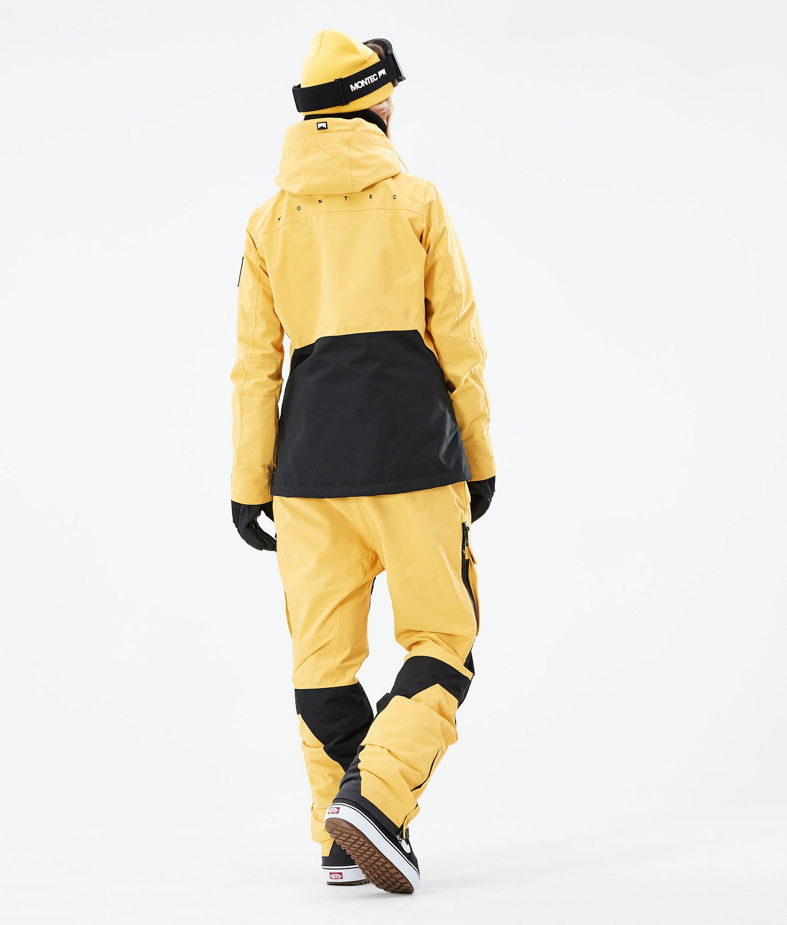 Montec Moss W 2021 Kurtka Snowboardowa Kobiety Yellow/Black, Zdjęcie 7 z 12