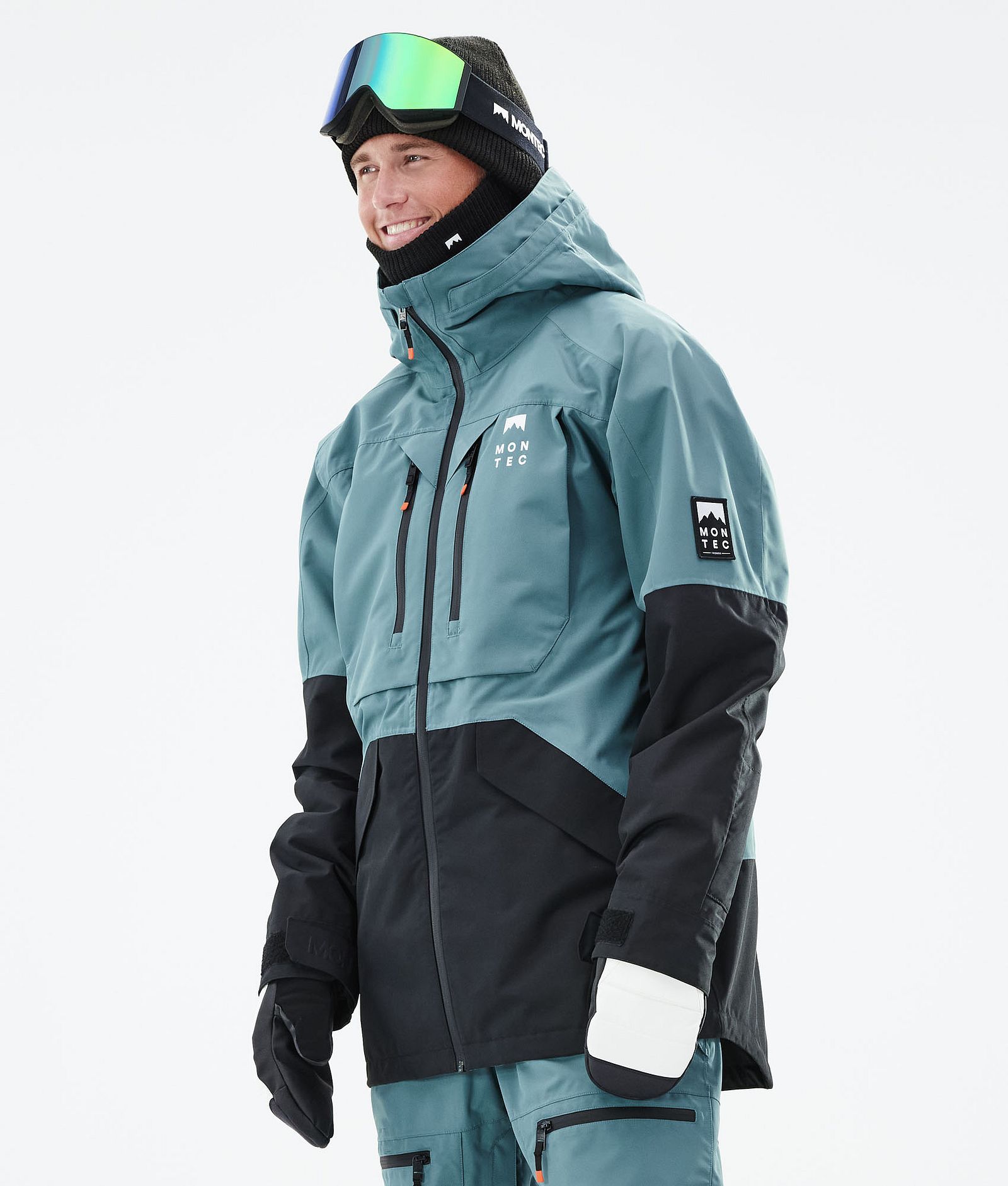 Montec Moss 2021 Kurtka Snowboardowa Mężczyźni Atlantic/Black, Zdjęcie 1 z 11