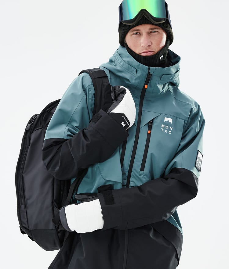 Montec Moss 2021 Kurtka Snowboardowa Mężczyźni Atlantic/Black, Zdjęcie 2 z 11