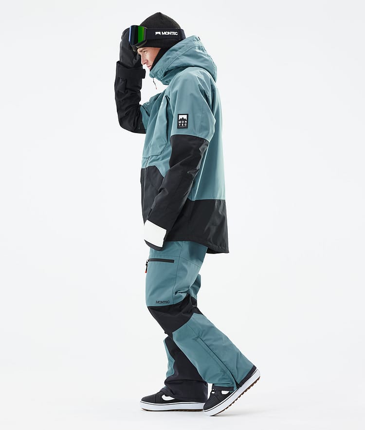 Montec Moss 2021 Kurtka Snowboardowa Mężczyźni Atlantic/Black, Zdjęcie 5 z 11