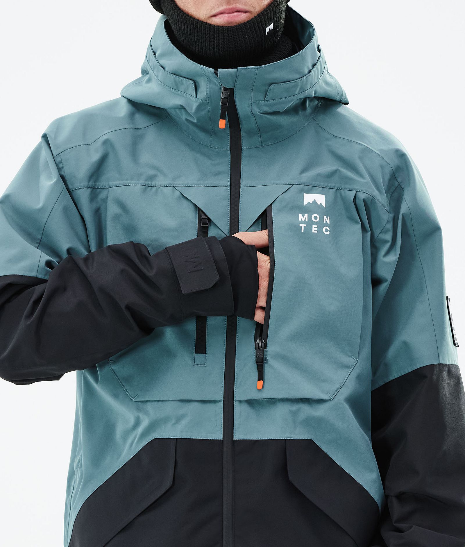 Montec Moss 2021 Kurtka Snowboardowa Mężczyźni Atlantic/Black, Zdjęcie 10 z 11