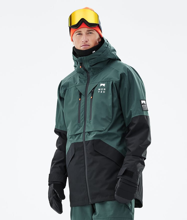 Montec Moss 2021 Kurtka Snowboardowa Mężczyźni Dark Atlantic/Black, Zdjęcie 2 z 12