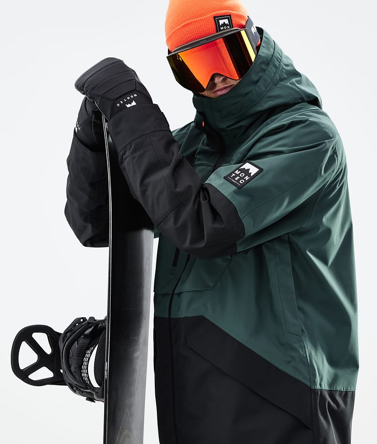 Montec Moss 2021 Kurtka Snowboardowa Mężczyźni Dark Atlantic/Black, Zdjęcie 4 z 12