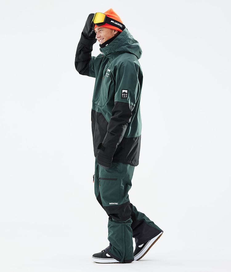 Montec Moss 2021 Kurtka Snowboardowa Mężczyźni Dark Atlantic/Black, Zdjęcie 6 z 12