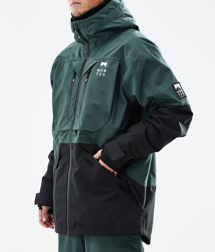 Montec Moss 2021 Kurtka Snowboardowa Mężczyźni Dark Atlantic/Black, Zdjęcie 10 z 12