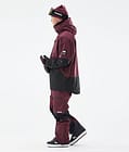 Montec Moss 2021 Kurtka Snowboardowa Mężczyźni Burgundy/Black, Zdjęcie 7 z 13