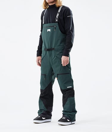 Montec Moss 2021 Spodnie Snowboardowe Mężczyźni Dark Atlantic/Black