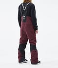 Montec Moss 2021 Kalhoty na Snowboard Pánské Burgundy/Black, Obrázek 3 z 6