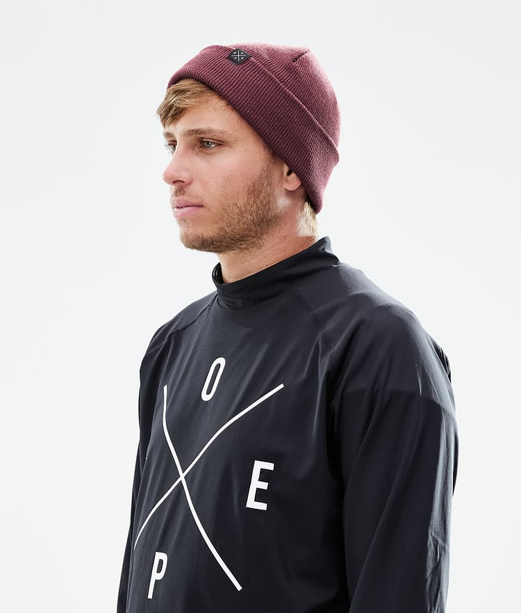 Dope Solitude 21 Beanie čepice Burgundy, Obrázek 3 z 4