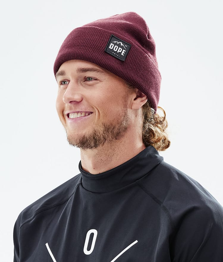 Dope Paradise Czapka Beanie Burgundy, Zdjęcie 2 z 3