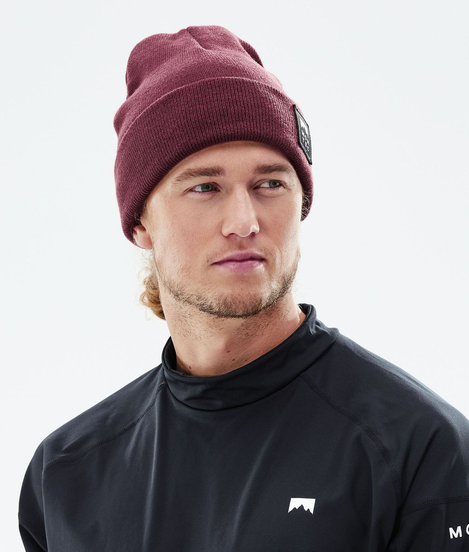 Montec Kilo II Czapka Beanie Burgundy, Zdjęcie 2 z 3