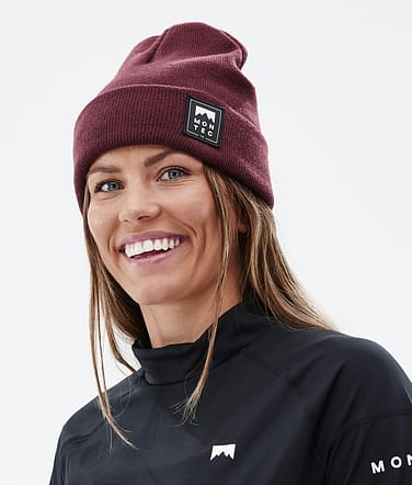 Montec Kilo II Czapka Beanie Burgundy